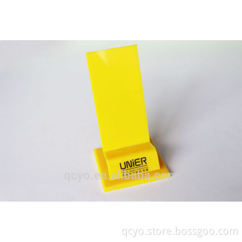 new products 2014 Single Acrylic Cell Phone Display Stand